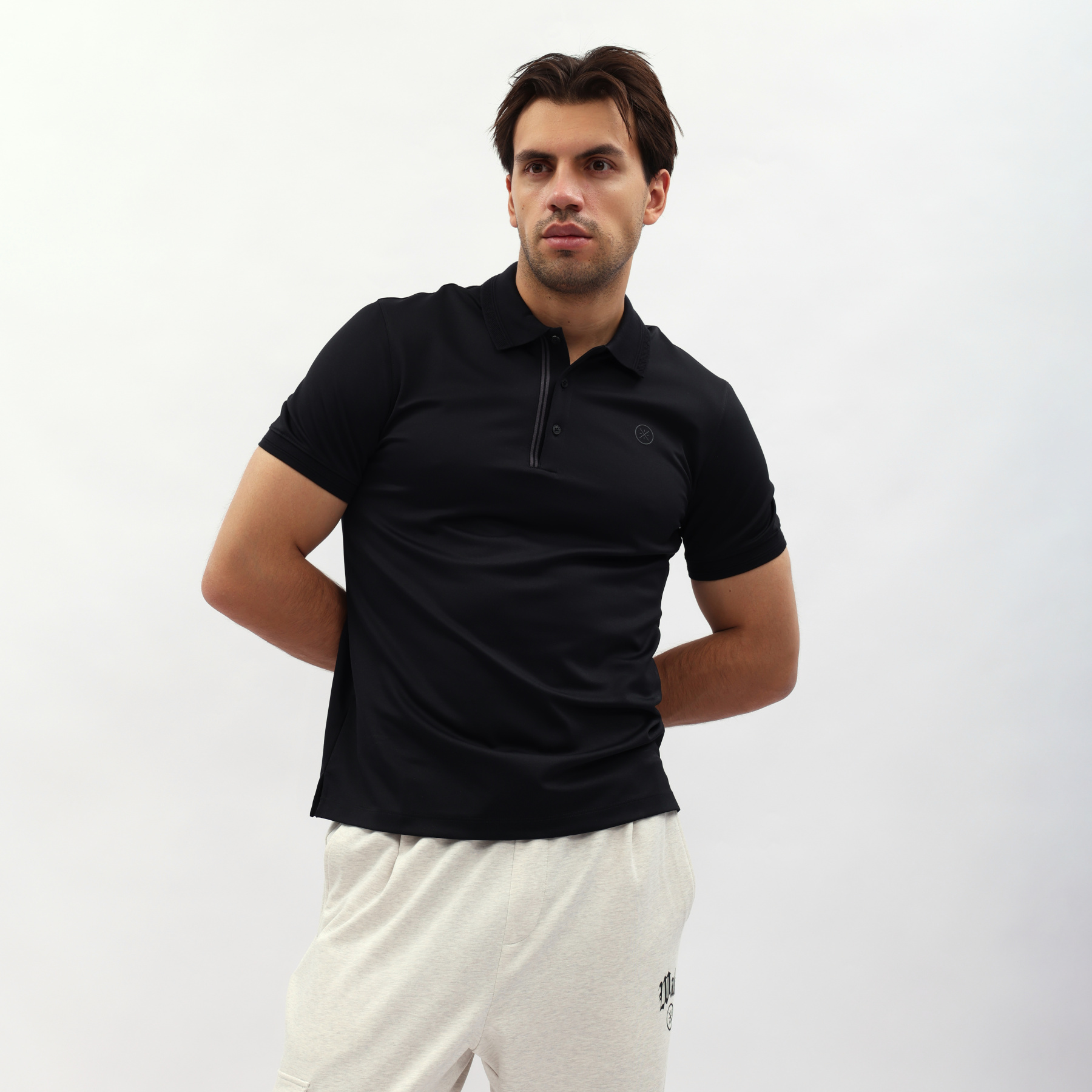 APLW491-1 Футболка-поло Wade черный